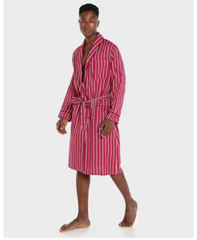 Coast Stripe Gown - Red Stripe