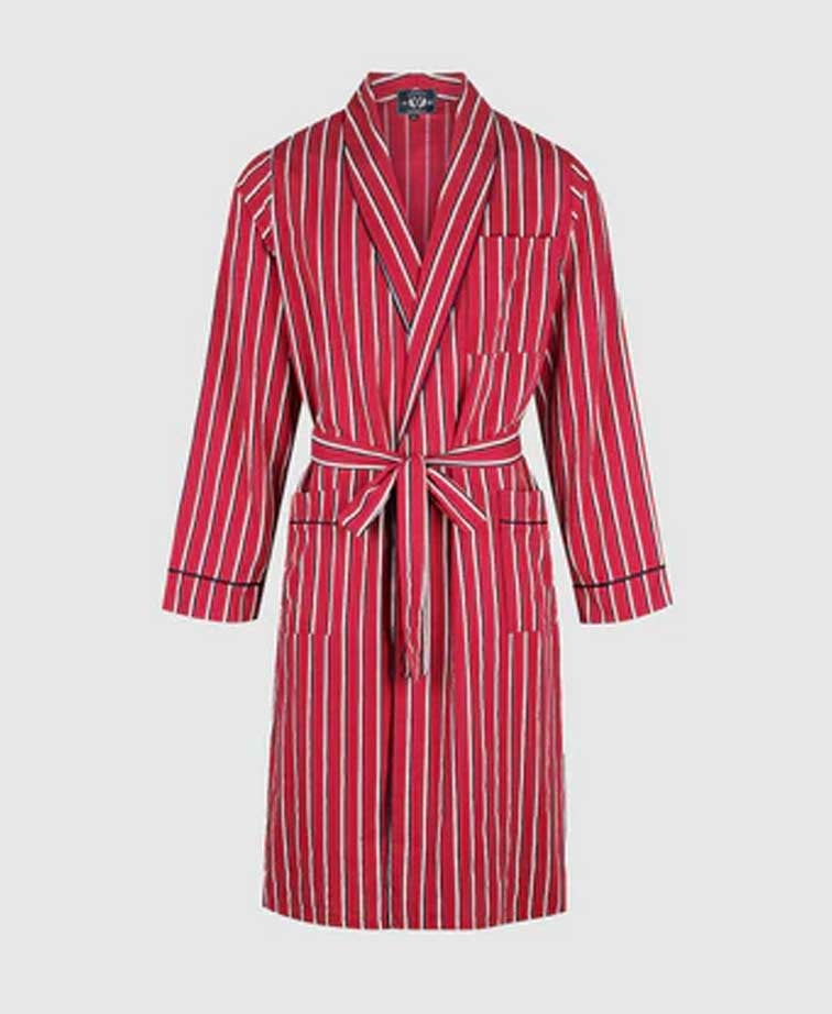 Coast Stripe Gown - Red Stripe