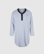 Coast Nightshirt L/S Knit Stripe - Grey Stripe