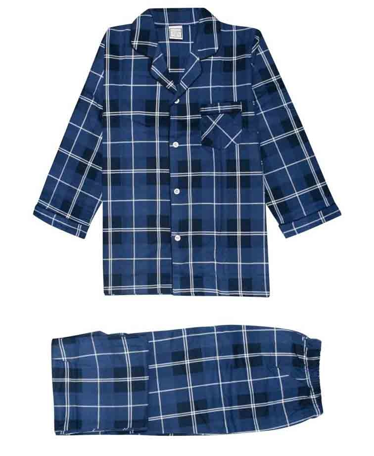 Koala Cosysuede PJ's - Blue Check