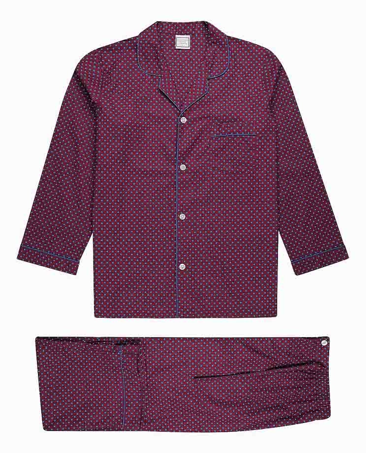 Koala Cosysuede PJ's - Burgundy