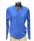 Bay Road Merino Womens Button Cardi - Moby