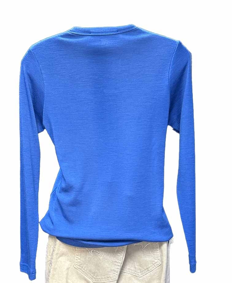 Bay Road Merino Womens Button Cardi - Moby