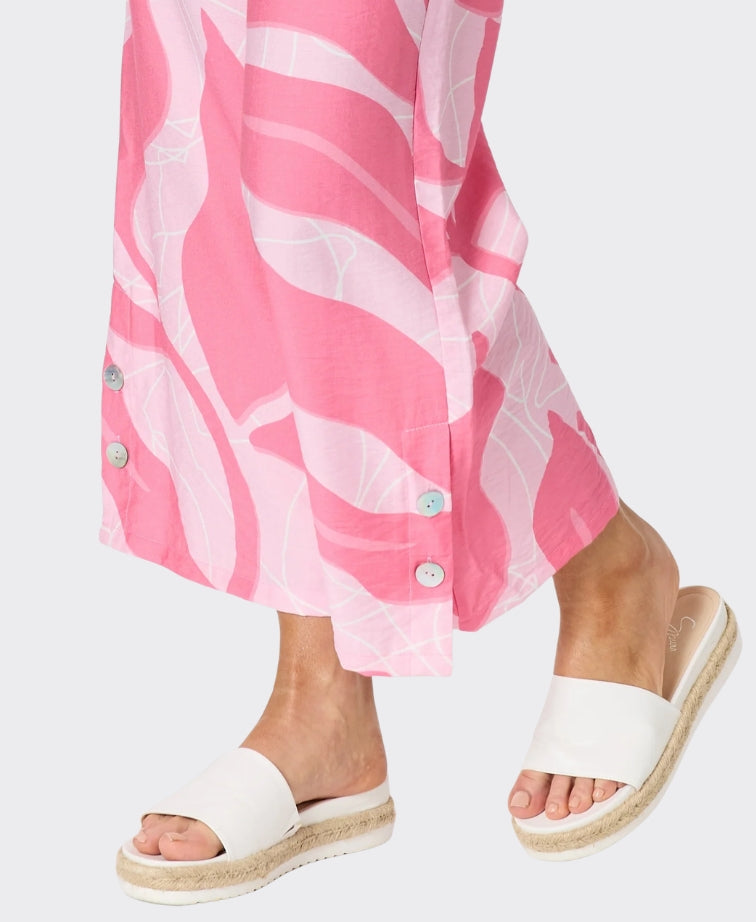 Clarity Pant Bay Leaf Print