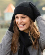 Noble Wilde Merino Possum Beanie - Black