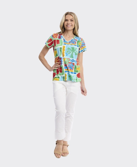 Orientique T-Shirt V-Neck