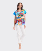 Orientique T-Shirt Contemporary V Lisbon