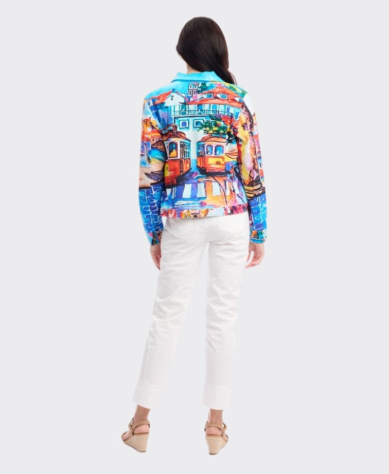 Orientique Jacket Ponte Lisbon
