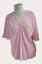 Foil Top Pintucks Galore - Lilac