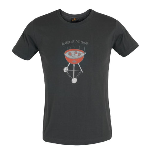 Global Culture Slience of The Lambs Mens Tee - Smoke