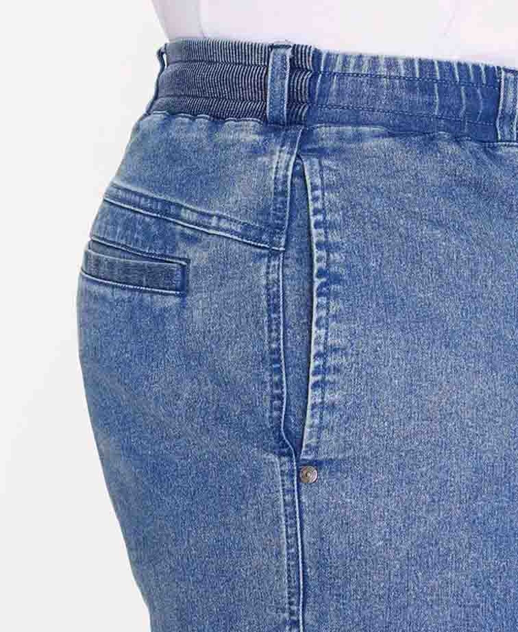 Breakaway Intense Denim Short - Mid Blue