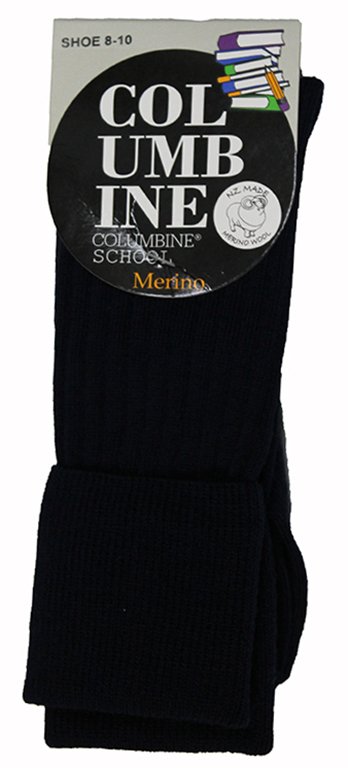 Columbine Socks Long - Navy