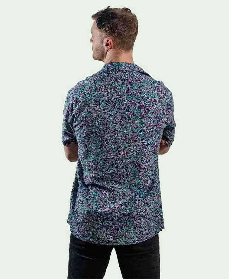 Kingston Grange Shirt S/S Bamboo Emu Dreaming - Emu Dreaming