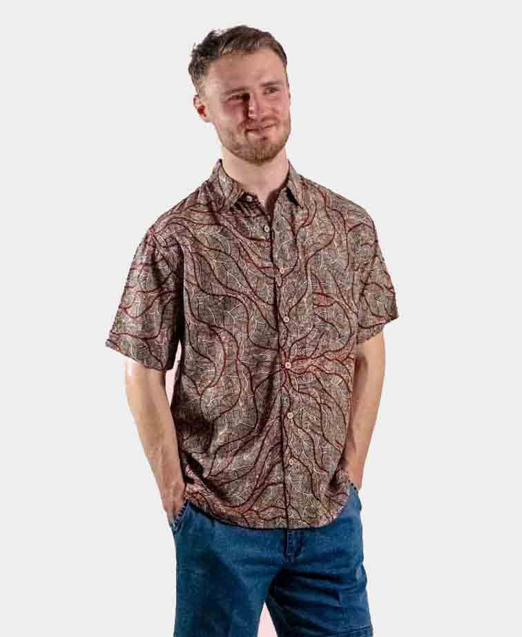 Kingston Grange Shirt S/S Bamboo Flying Ant - Flying Ant