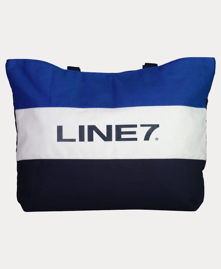 Line 7 Reef Tote Bag - Navy/Blue/White