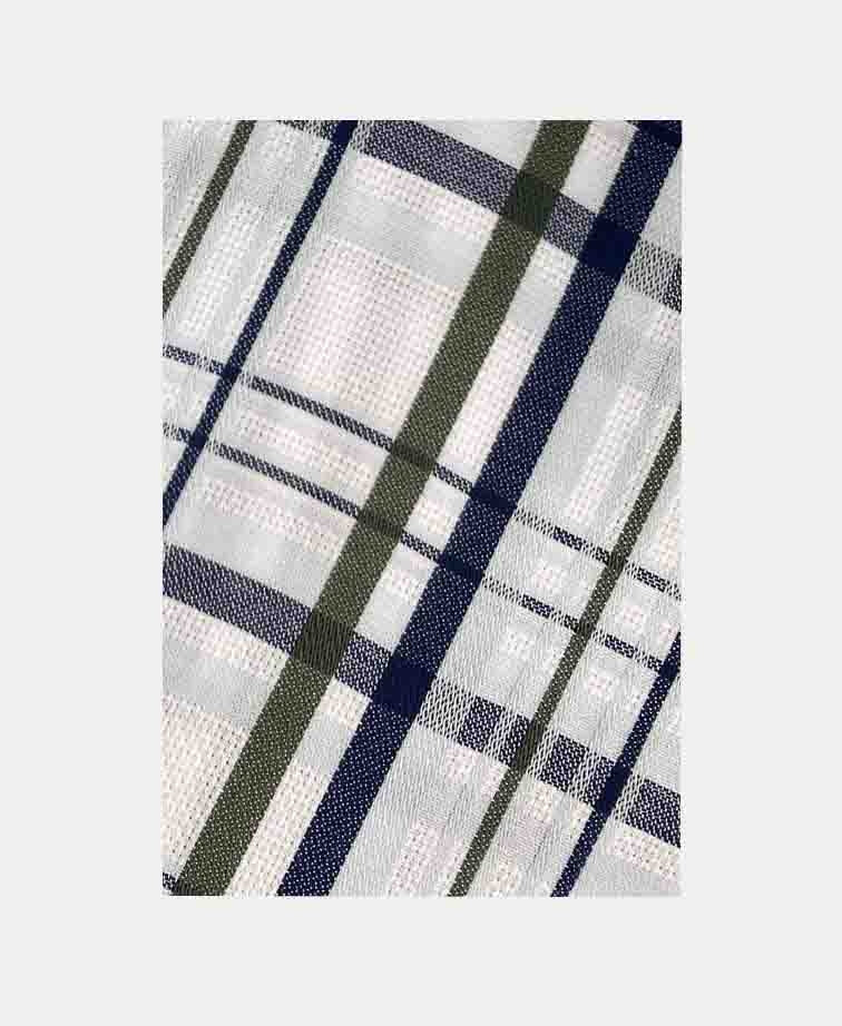 Aertex Shirt S/S Somerset Check - Khaki