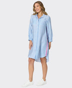 Threadz Shirtdress Pier Stripe