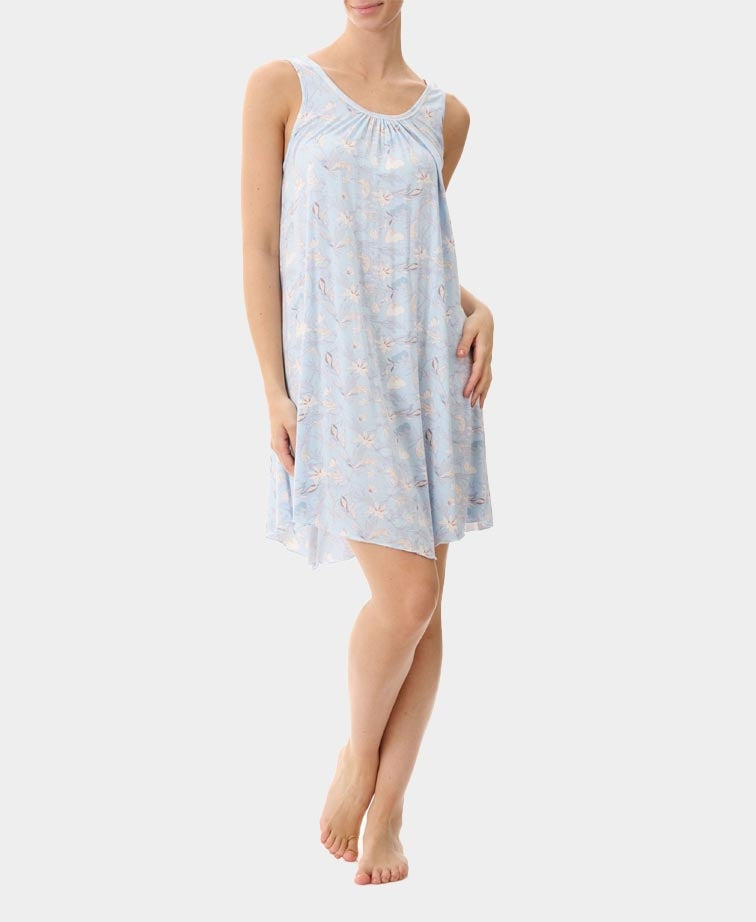 Givoni Nightie S/L Slinky Gather - Seaglass