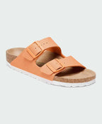 Birkenstock Arizona Vegan Canvas Regular Papaya - Papaya