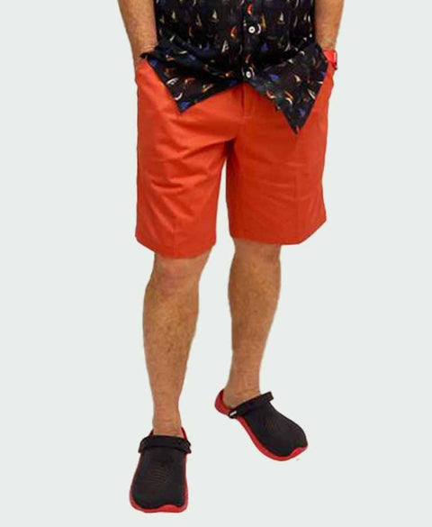 Bob Spears Shorts Flat Front - Terra