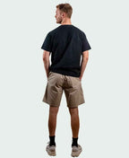Savane Short Elastic Waist - Khaki