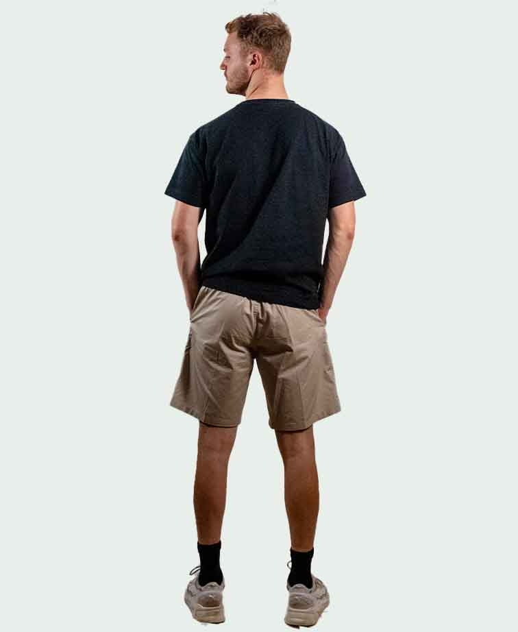 Savane Short Elastic Waist - Khaki