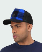 Swanndri Swanni Trucker Cap - Blue/Blk Check