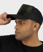 Swanndri Swanni Trucker Cap - Olive/Blk Check