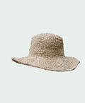 Sababa Crochet White Garden Lady Large Brim - White
