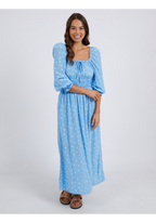 Elm Dress Romy Spot - Azure Blue