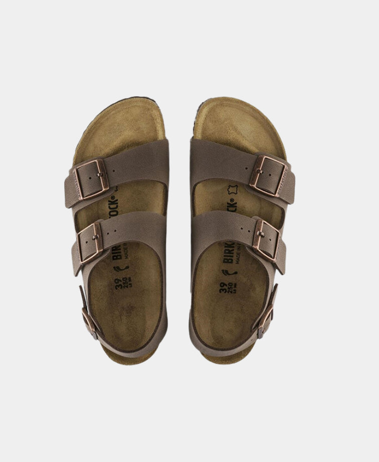 Birkenstock Milano Birkibuc Regular Mocha - Mocha