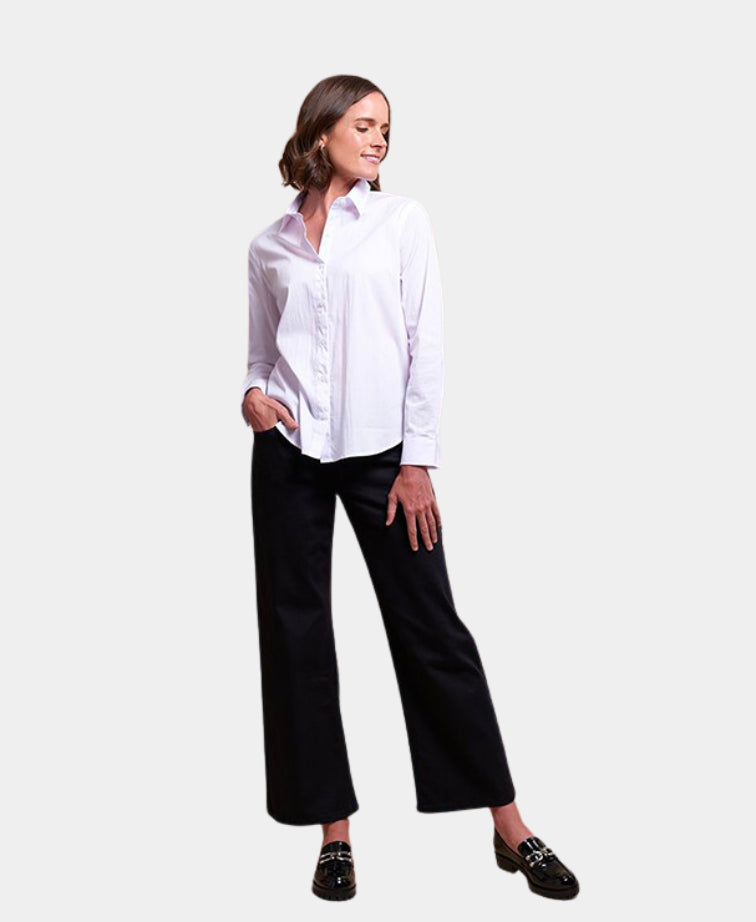 Oh Three Shirt Essential Cotton - White