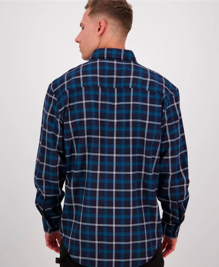 Swanndri Egmont Shirt - Ocean