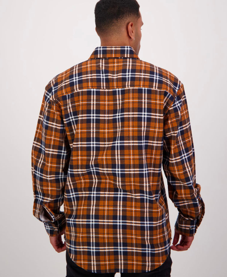 Swanndri Egmont Shirt - Kauri