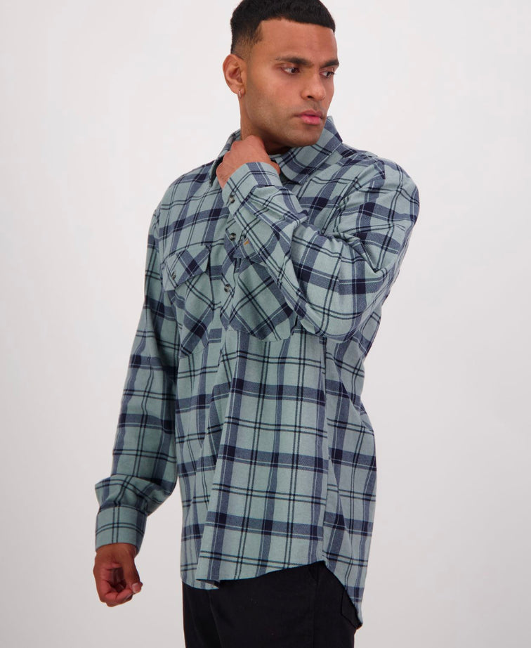 Swanndri Egmont Shirt - Sage