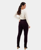 Vassalli Pant Bay Cord Slim Leg - Mulberry