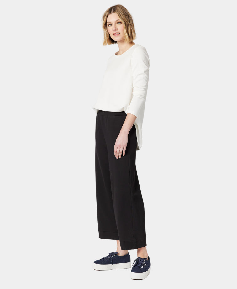 Clarity Pant Kimmy Ponti Wide Leg - Black