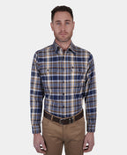 Thomas Cook Shirt L/S Marco 2 Pocket - Navy/Multi
