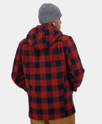 Swanndri Hudson Hoody - BurntMerlot Chk