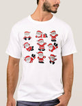Devo Tees Mens Santa Tee - White