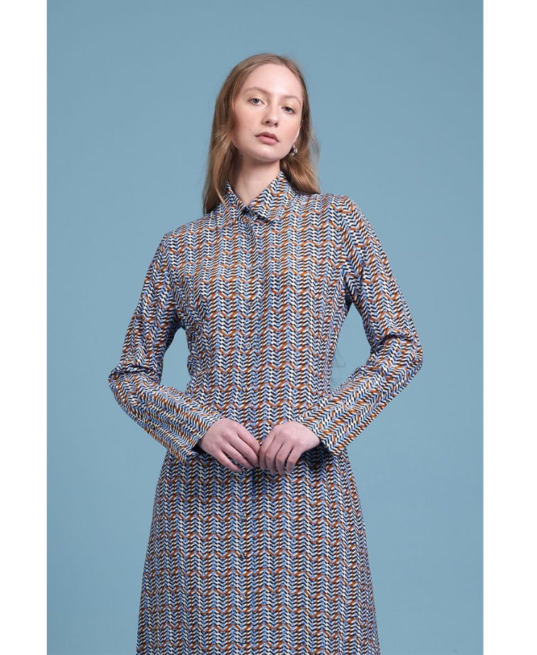 Siren Dress Geo Shirt - Geo