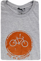 Devo Tees Ride On Devonport Tee - Grey