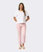 Foil Jean Fresh Perspective Crop
