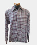 Vonnella Shirt L/S Check - Port Wine