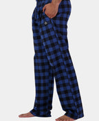 Swanndri Men's Westend Sleep Pants v2 - Blue/Blk Check