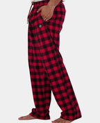 Swanndri Men's Westend Sleep Pants v2 - Red/Blk Check
