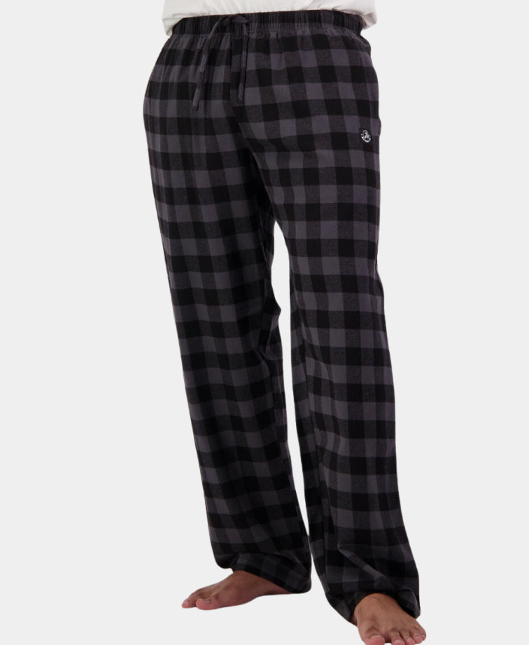 Swanndri Men's Westend Sleep Pants v2 - Grey/Blk Check