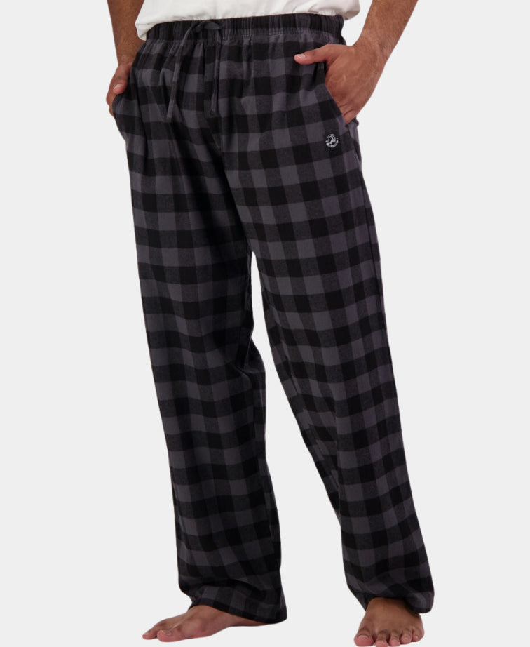 Swanndri Men's Westend Sleep Pants v2 - Grey/Blk Check
