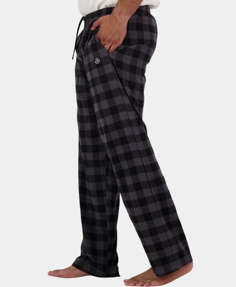Swanndri Men's Westend Sleep Pants v2 - Grey/Blk Check