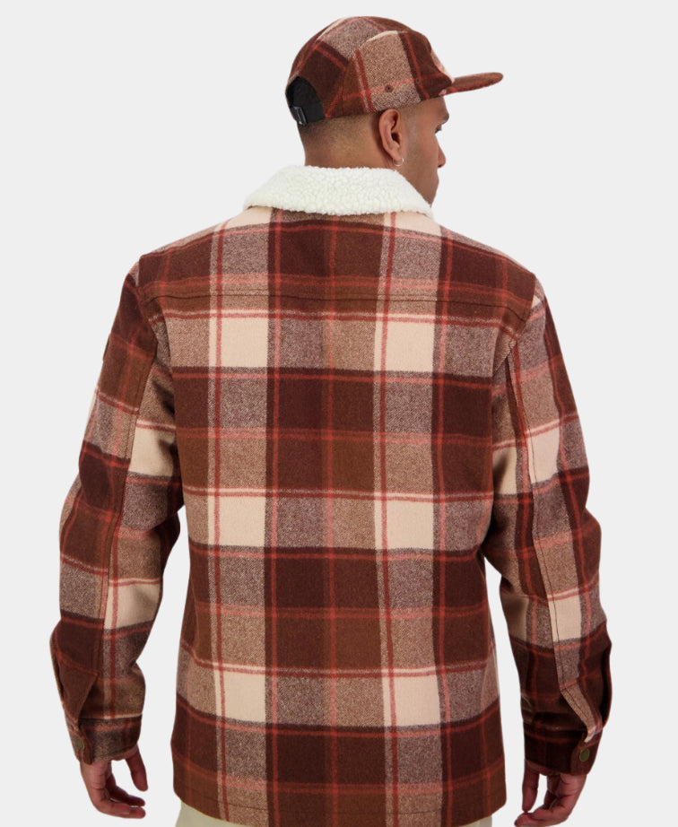 Swanndri Kaituna Sherpa Lined Jacket - Mackenzie Check